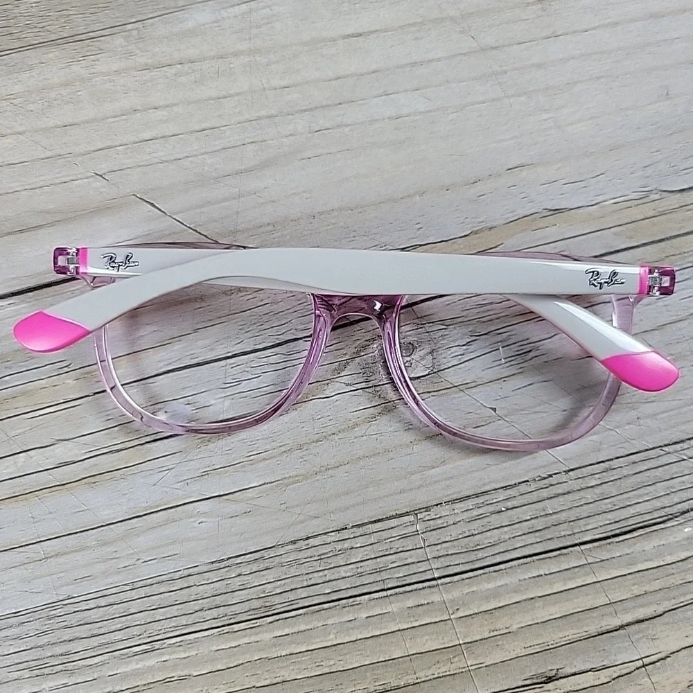 Ray-Ban‎ Junior RB 1631 3976 Eyeglasses Frames Only 47-16 130mm Transparent Pink